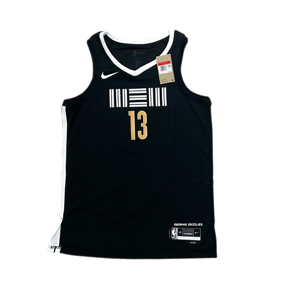 Nike Memphis Grizzlies Jaren Jackson Jr 2023-24 City Edition Jersey Black Size L